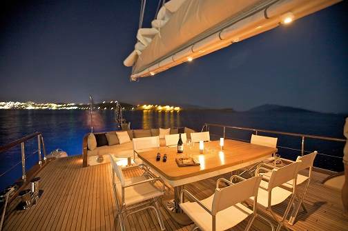 Luxury blue cruise Croatia