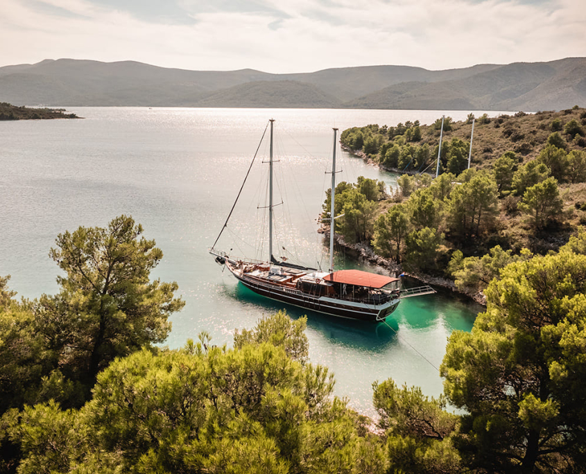 CROATIA Aerial view