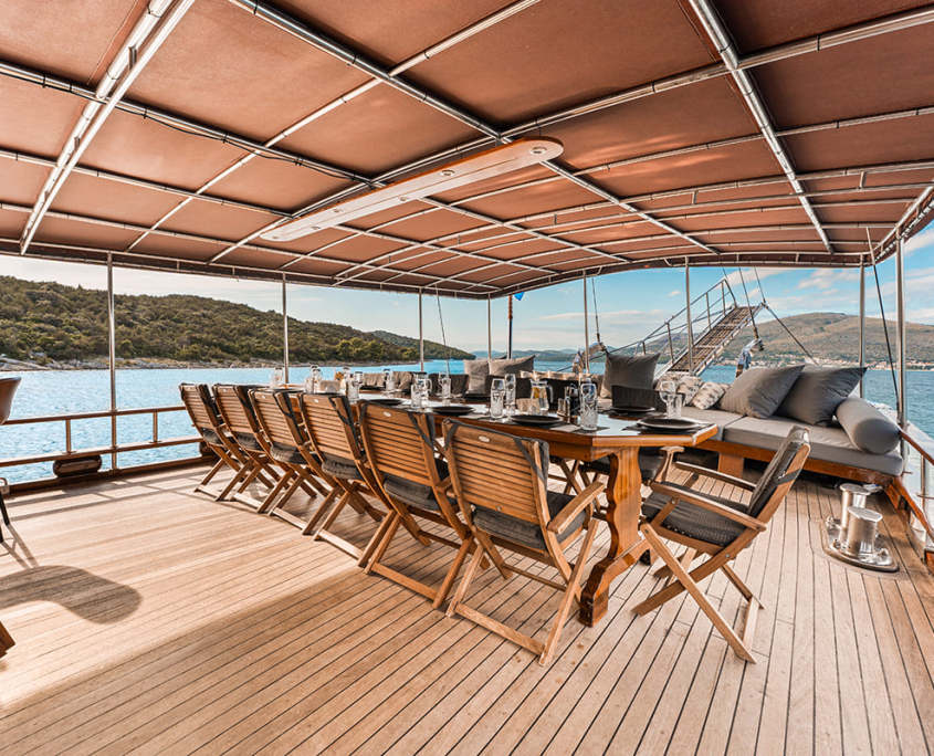 CROATIA Aft deck