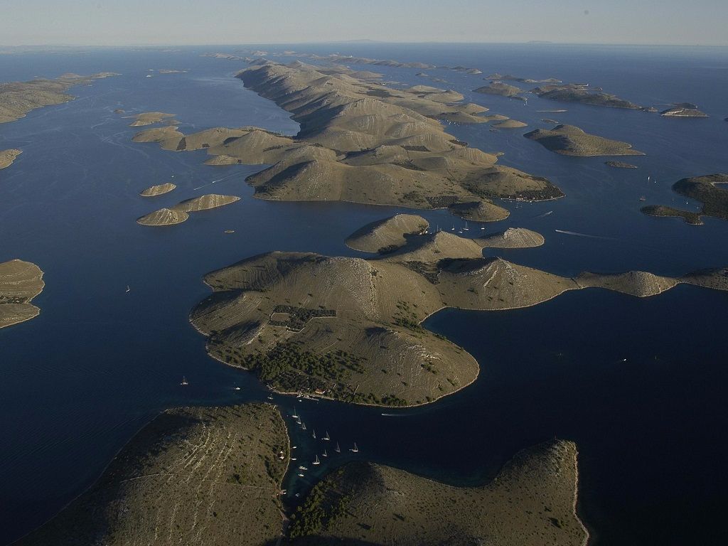 Islands in Kornati Islands in Kornati