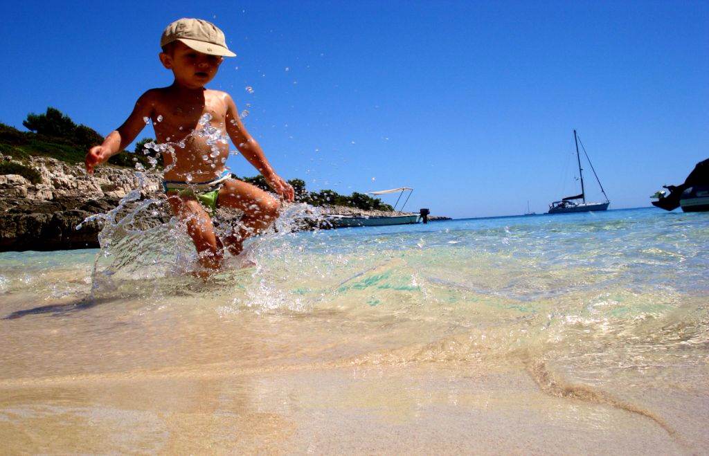 Hvar, paradise for children