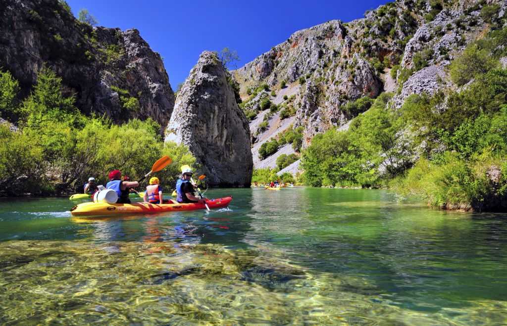 Zadar, canoeing