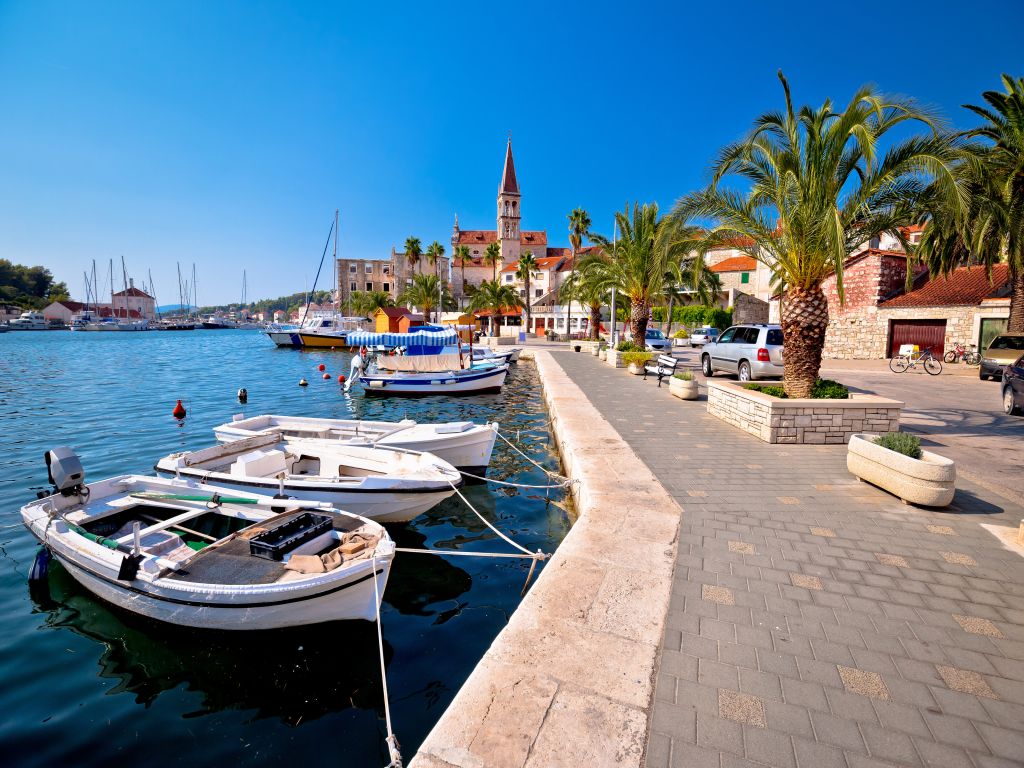 Town of Milna on Brač island