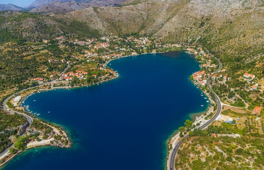 Zaton lagoon near Dubrovnik