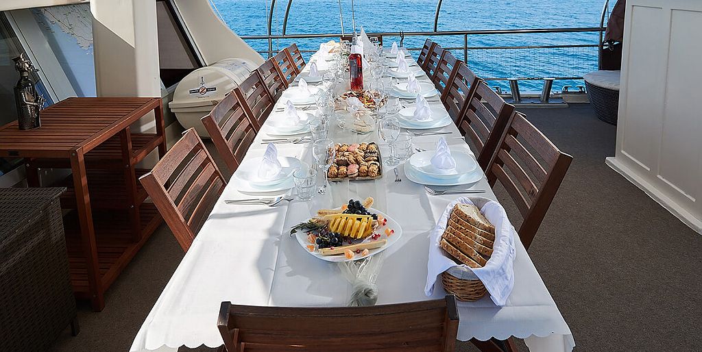 Dining on Deck