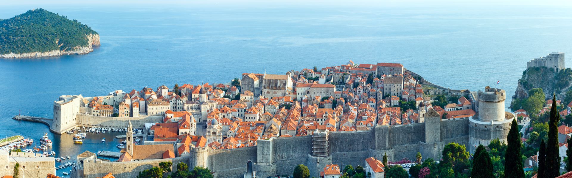 Dubrovnik Old Town Panorama (Croatia)