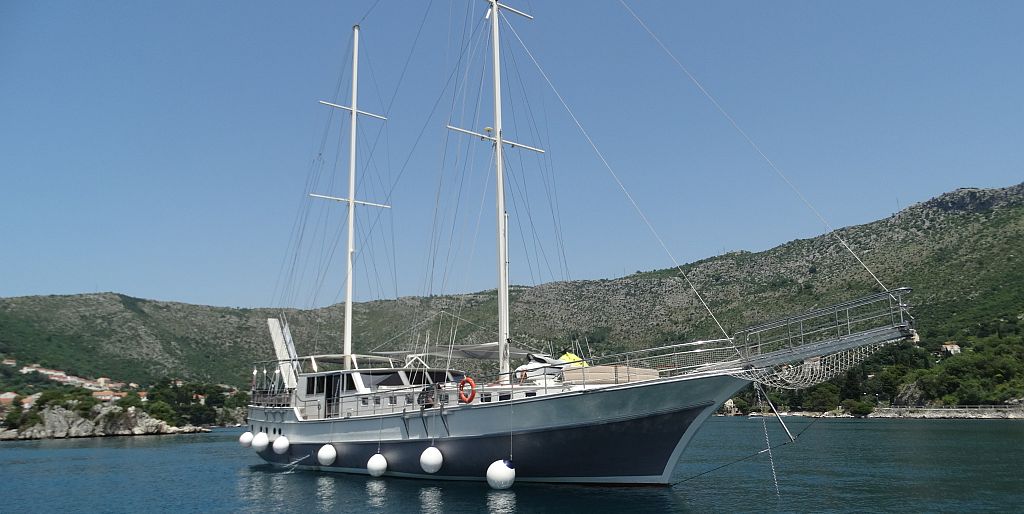 Gulet Nautilus anchored