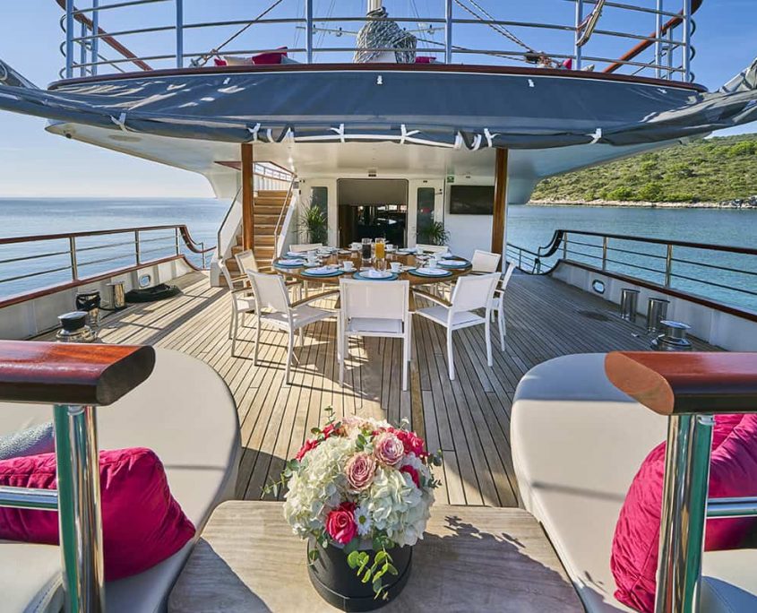 CORSARIO Aft deck