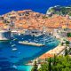 A panoramic view of the walled city Dubrovnik Croatia