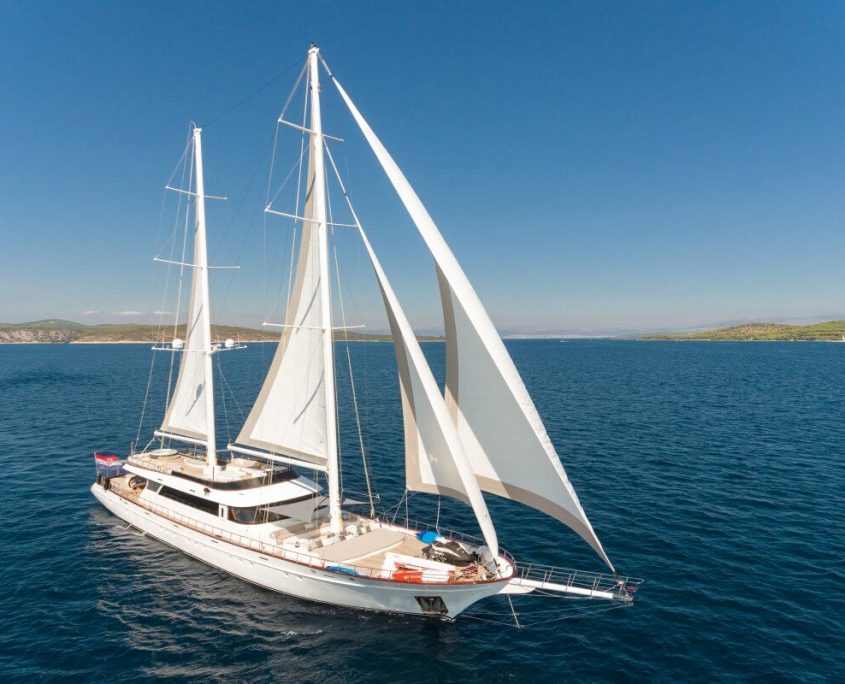 Luxury sailing yacht Lady Gita from Croatia