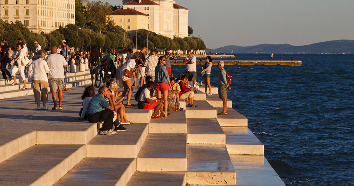 Sea organs at Zadar