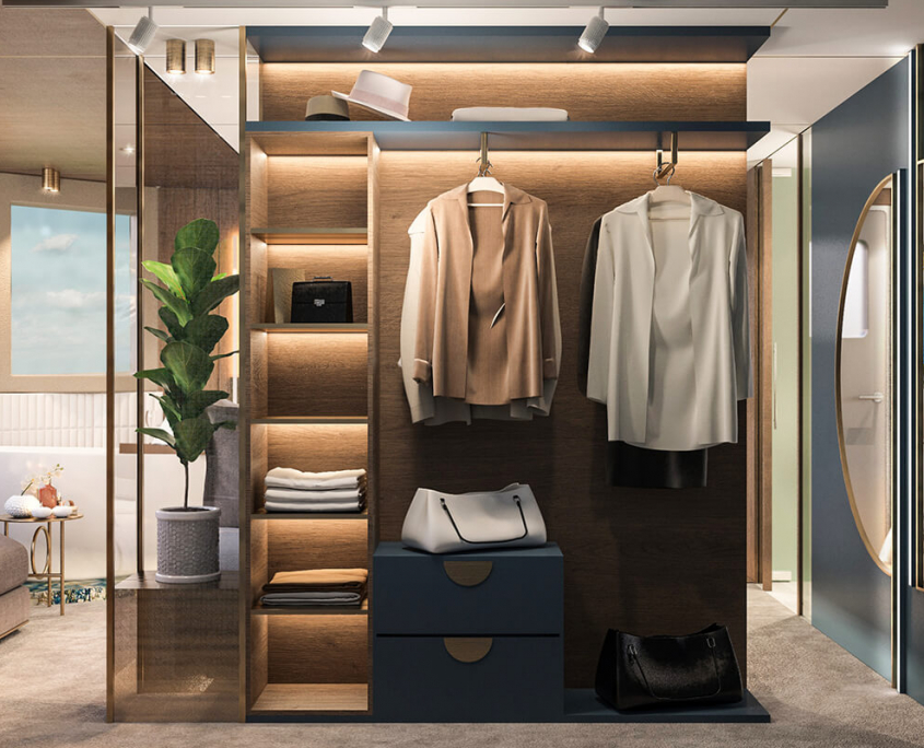 BELLA Walk-in closet