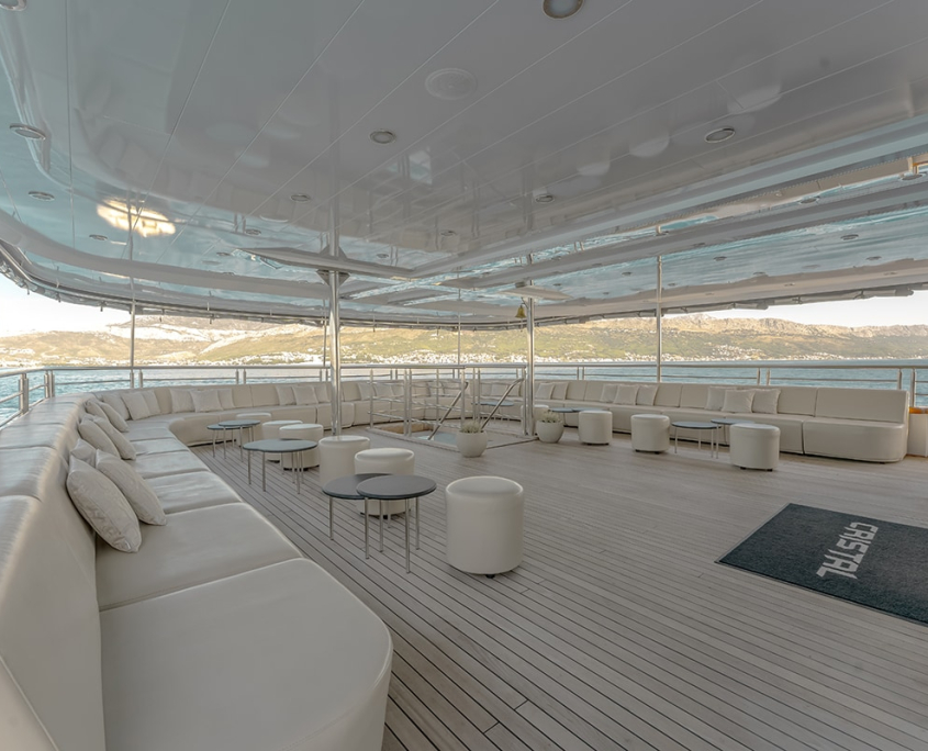 CRISTAL Aft deck