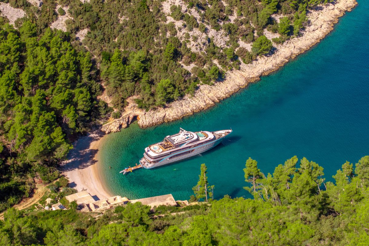 national parks by yacht in croatia